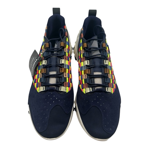 Nike React Sertu Shoes Mens 8.5 Blackened Blue Black Sail Sneakers AT5301-400 - Picture 5 of 10